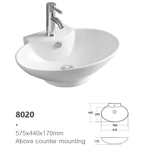 Countertop wash basin